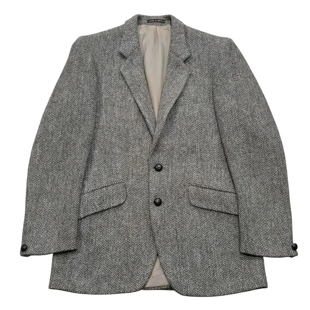 Harris Tweed for Dunn & Co 100% Wool Sport Coat Blazer Jacket Coat